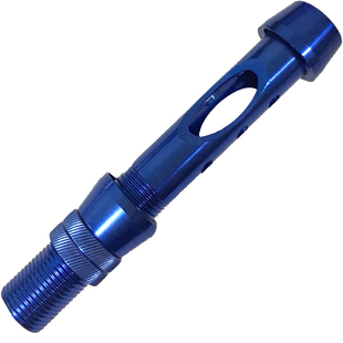 全金属鱼轮座管式卡座手竿改装矶竿海竿路亚卡座铝合金轮座DIY