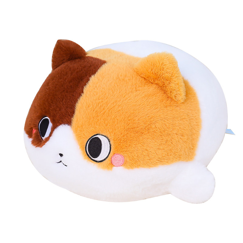 可爱猫鱼抱枕毛绒玩具公仔猫咪玩偶沙发靠枕陪睡娃娃送女生日礼物