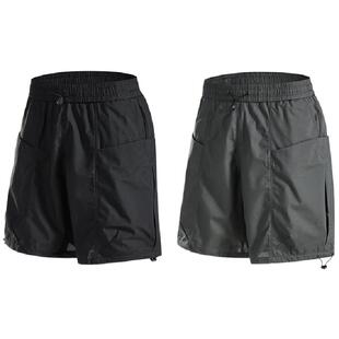 DICEOFF户外山系三防面料短裤男运动五分裤冲锋裤