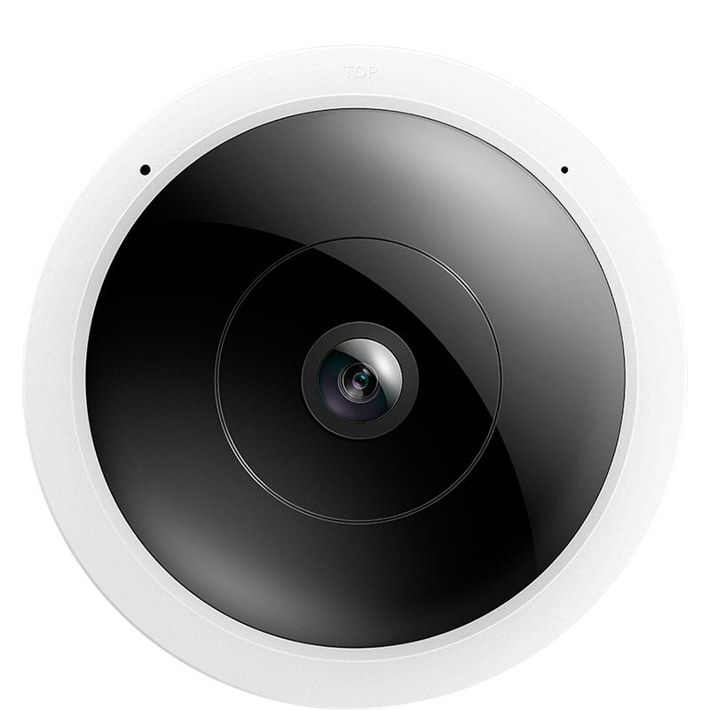 普联TP-LINK监控摄像头360度全景500万鱼眼室内 广角高清摄影机家用无线 网络红外夜视手机远程监控摄影头55a