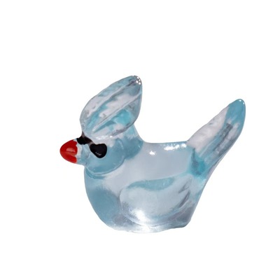 微景观夜光迷你蜂鸟树脂动物摆件