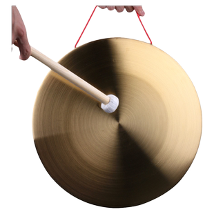 铜锣黄铜 传统大锣锣鼓乐器 三句半道具开道锣防汛预警锣风水乐器