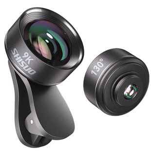 手机广角镜头9k清晰专业拍摄苹果华为通用外置单反级微距珠宝专用鱼眼摄影头拍照辅助神器直播外接长焦摄像头