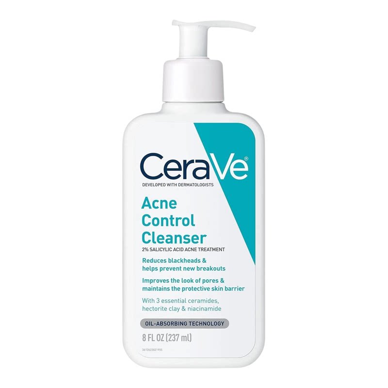 CeraVe暗疮护理洗面奶可以去除死皮细胞亦同时补水和清洁237ml |