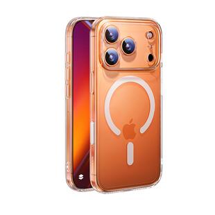 绿联iPhone17 Pro Max磁吸透明软磨砂手机壳