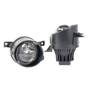 适用于哈弗h9H6H4H2F5长城炮M4C50雾灯改装双直射led激光双头透镜