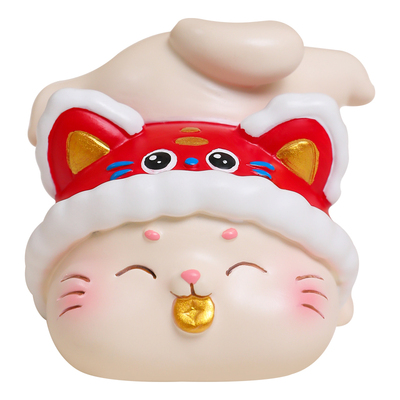 创意办公室招财猫小摆件