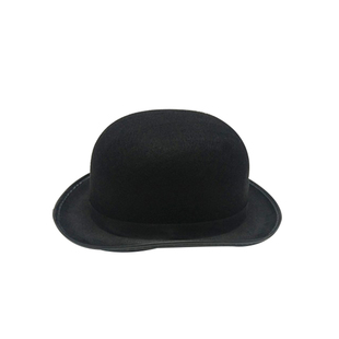 圆帽 无纺布  卓别林同款圆帽 演出专用帽   聚会 摄影 魔术帽