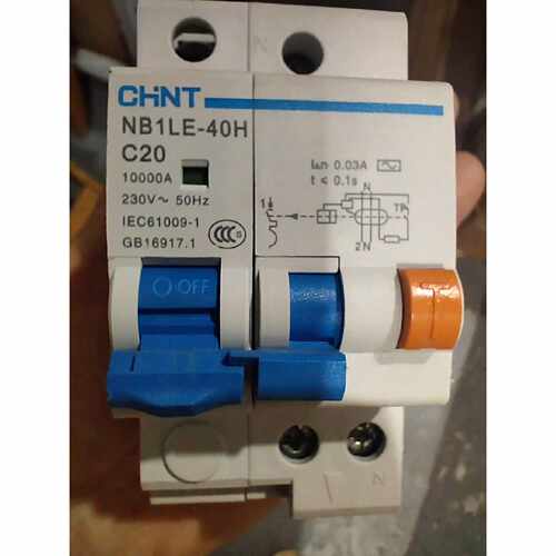 〔议价-可维修〕正泰高分断漏电断路器NB1LE-40H 1PN C20A