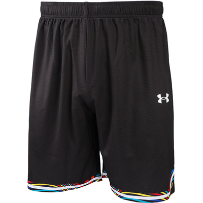 安德玛篮球短裤运训练速干五分裤