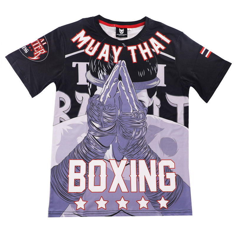 MMA/UFC泰拳击散打速干短袖T恤夏