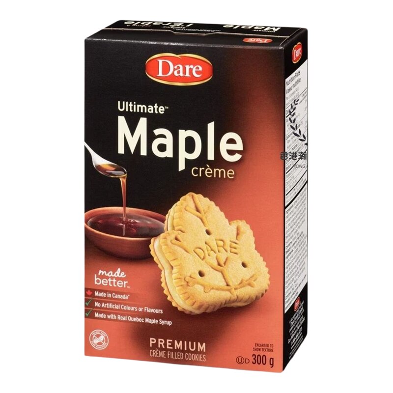 Dare Ultimate 枫糖奶油饼干300G办公室零食网红追剧解馋点心进口