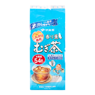 日本进口伊藤园大麦茶烘培型袋泡茶冷热兼用日式浓香型54袋入麦茶