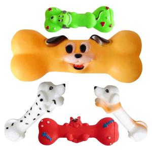 宠物小狗狗玩具骨头磨牙棒耐咬发声解闷小型幼犬泰迪比熊柯基博美