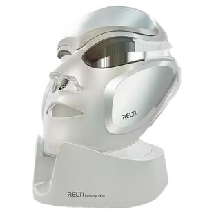 RelTi颐刻告白面罩美容仪大排灯光子嫩肤仪焕白祛痘红蓝光面膜仪