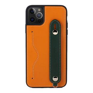 HANATORA花虎适用苹果17/16/15promax手机壳新款挂绳手腕带支架女款男真皮14plus/13全包防摔E高级感插卡Air