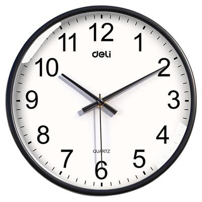 静音准时简约耐用石英挂钟