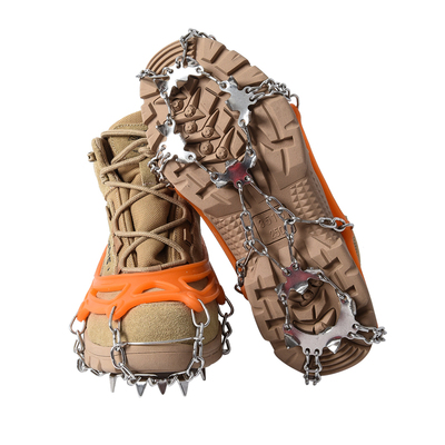 山河岩户外徒步不锈钢双链条