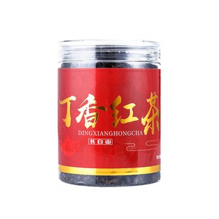丁香红茶长白山野生丁香茶红叶花茶养特正级发酵茶品除胃茶叶口臭