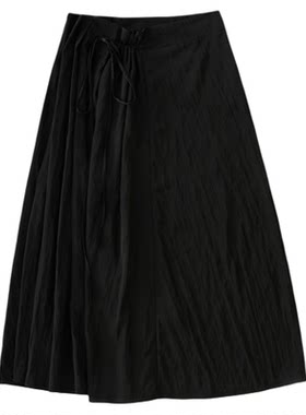 【春夏新品】STUDIO NICHOLSON女士MESSINA抽褶裹身半裙
