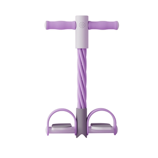 智能脚蹬拉力器女瘦肚子神器家用健身器材仰卧起坐辅助腹部拉伸绳