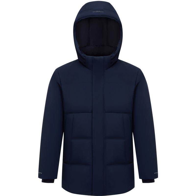 波司登可脱卸帽羽绒服男鹅绒保暖
