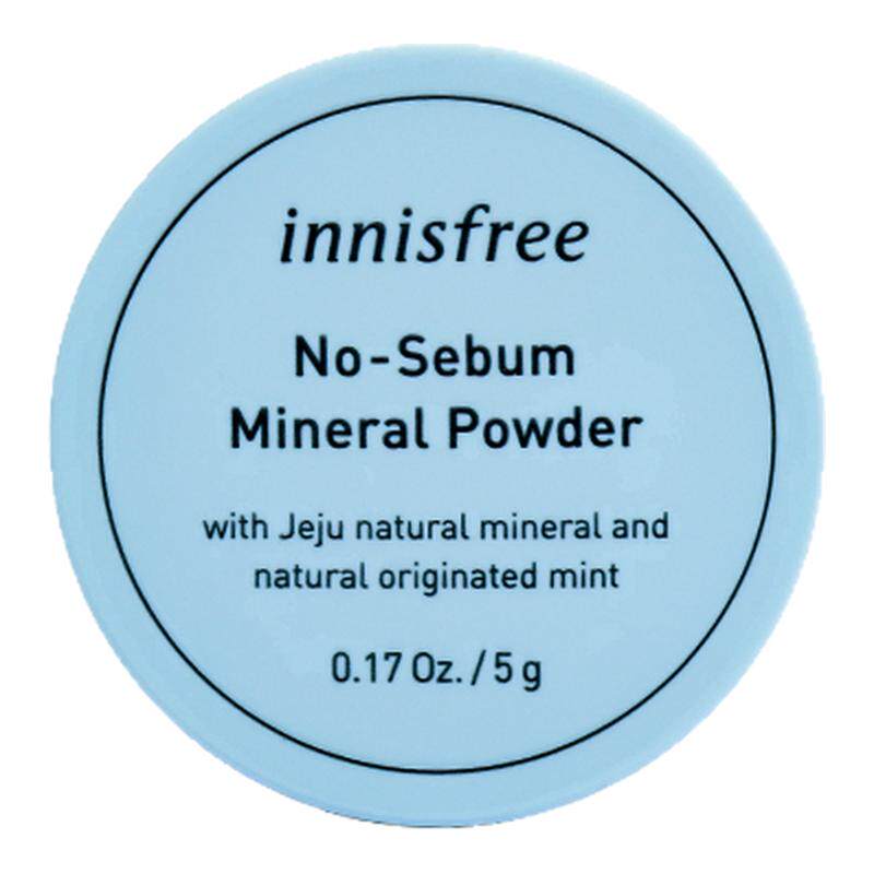 韩国innisfree悦诗风吟薄荷散粉 细致毛孔控油蜜粉定妆自然粉饼