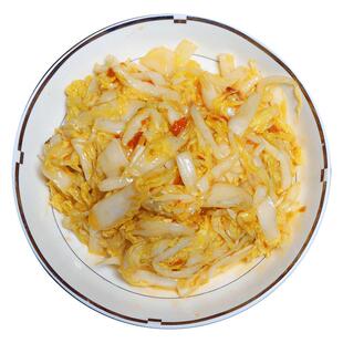 酒店宴席冷盘凉菜开胃韩式泡菜农家娃娃菜酱菜台州温岭特产下饭菜