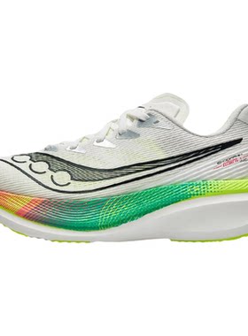 Saucony索康尼ENDORPHIN AZURA 啡岚+男女跑步鞋竞速回弹无板运动