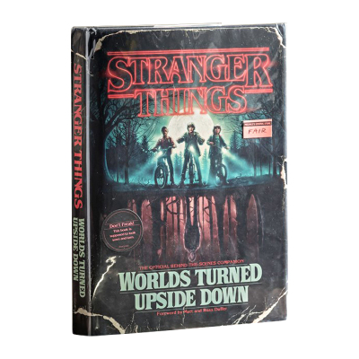英文原版 怪奇物语官方幕后指南艺术设定集精装画册Stranger Things: Worlds Turned Upside Down Netflix网飞奈飞美剧周边