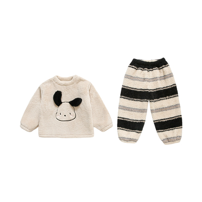 男童睡衣套装儿童秋冬款2025新款