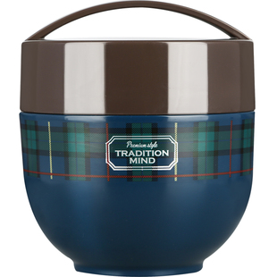 日本SKATER不锈钢双层保温桶便当盒学生保温饭盒多层超长保温上班