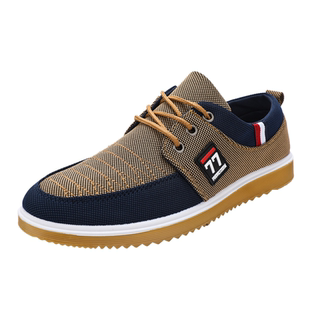 老北京布鞋男鞋春季防滑鞋休闲防臭板鞋男鞋开车牛筋底耐磨工作鞋