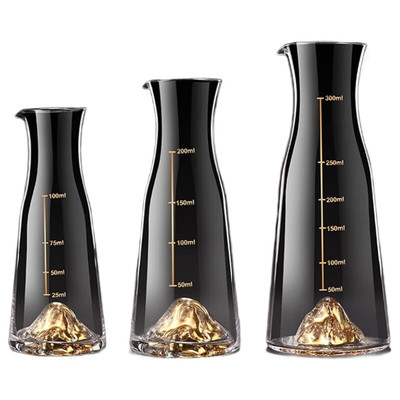 创意金山玻璃家用小扎饭店分酒器