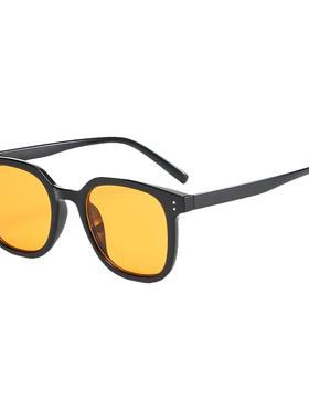 GM太阳镜防紫外线方形街拍男墨镜