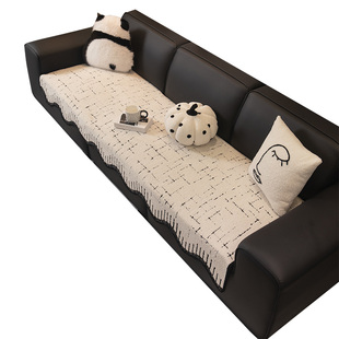 2026新款沙发垫四季通用沙发盖布高级感固定防滑直排真皮沙发坐垫