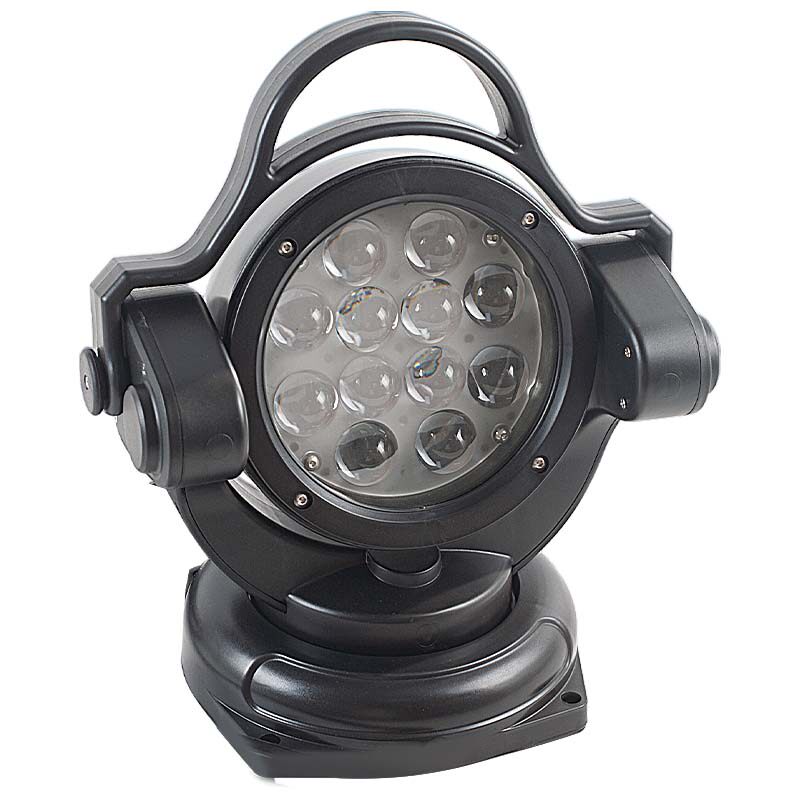 俱竞阳遥控旋转车顶射灯12V24V