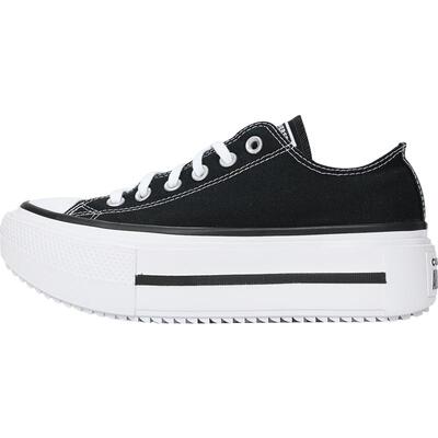 滔搏converse匡威女鞋Chuck Taylor厚底运动休闲帆布鞋A15490C