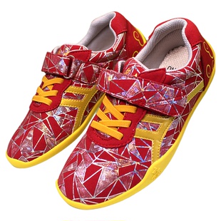 武术鞋儿童武术鞋男童太极鞋男武术鞋男练武术鞋女童魔术贴武术鞋