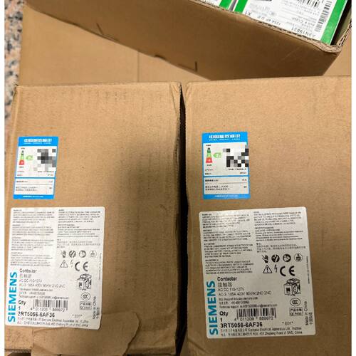 议价可维修西门子3RT50566AF36接触器Sirius系列400V5060Hz3200VA