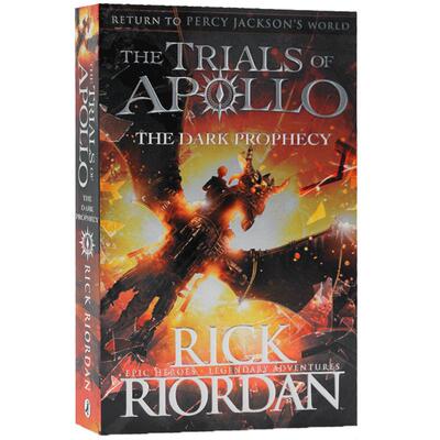 percy Jackson 进口英文原版正版 The Trials of Apollo 阿波罗的审判系列 小说 The Dark Prophecy波西杰克逊