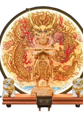 韦陀护法佛堂供奉门神护法神摆件