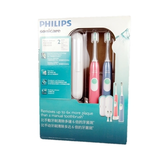 飞利浦电动牙刷HX6234 6235声波震动情侣套装礼盒礼品感应充电