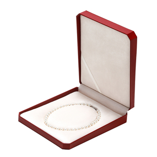 梵华生珍珠项链大号首饰盒母亲节礼品八角包装盒珠宝展示收纳盒