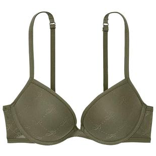 直降138|维多利亚的秘密 PINK LOGO印花舒适聚拢文胸女