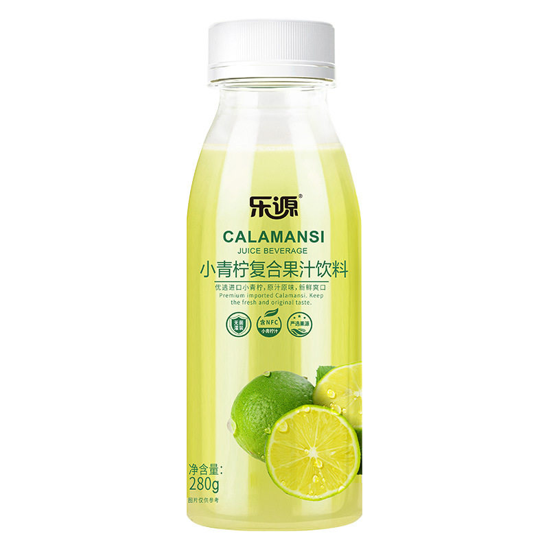 乐源小青柠复合果汁饮料8瓶装
