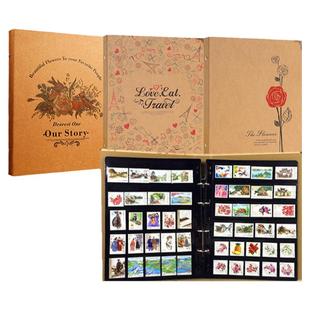 2000张大容量邮票册集邮收藏册邮票保护袋四方联小票大版票活页册