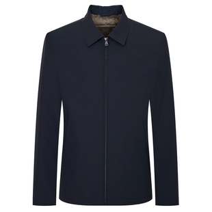 【三防羽绒夹克】报喜鸟冬季新款男款商务休闲白鹅绒薄羽绒服外套