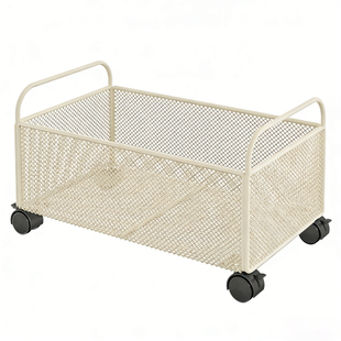 浴室柜下置物架卫生间落地带轮小推车放衣服神器洗手洗漱台下收纳