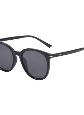 韩系茶色大框太阳眼镜男女